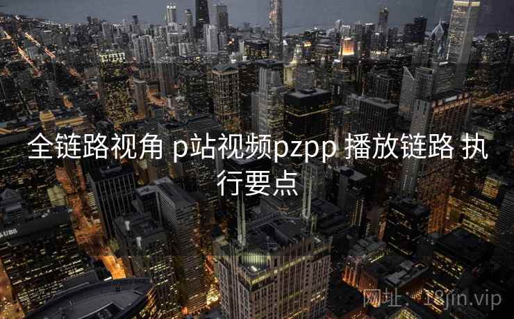 全链路视角 p站视频pzpp 播放链路 执行要点 第2张 全链路视角 p站视频pzpp 播放链路 执行要点 第2张